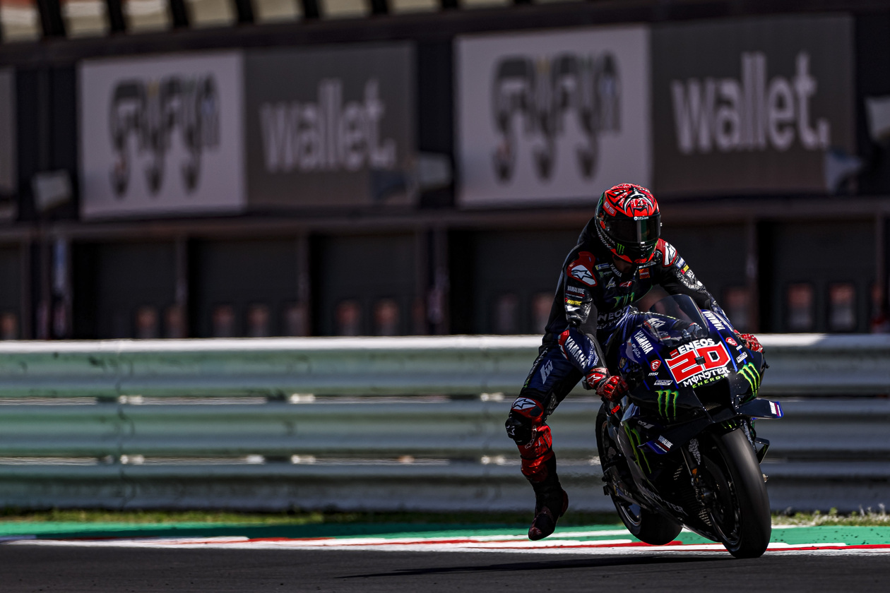 ファビオ・クアルタラロ「2023年型エンジンを使用するのが待ち遠しい」MotoGP2022ミサノテスト2日目