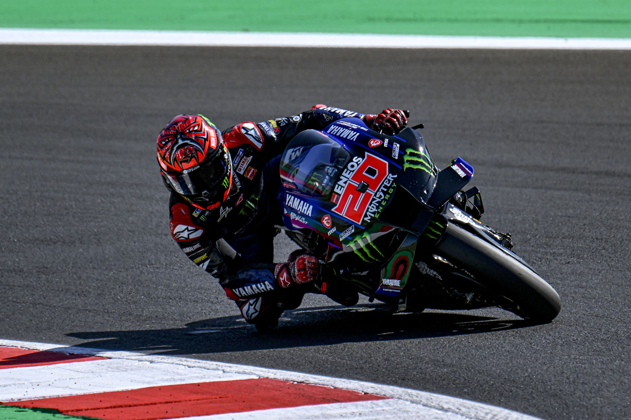ファビオ・クアルタラロ「2023年型エンジンを使用するのが待ち遠しい」MotoGP2022ミサノテスト2日目