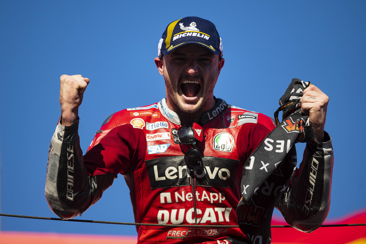 優勝ジャック・ミラー「フロントに立つと自分のペースでレースが出来た」MotoGP2022日本GP