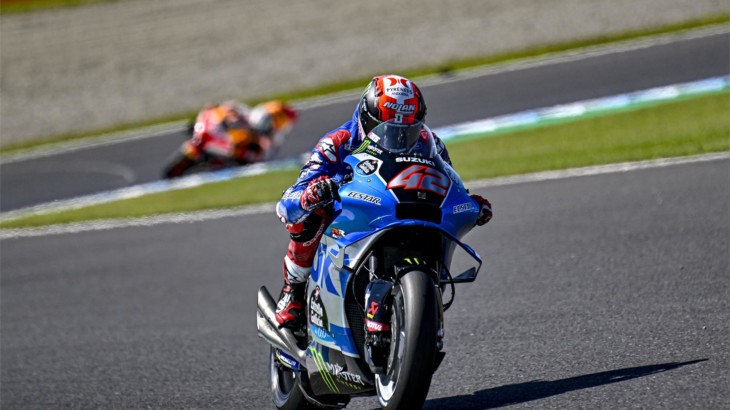 DNFアレックス・リンス「少しずつフロントの空気圧が下がっていった」MotoGP2022日本GP