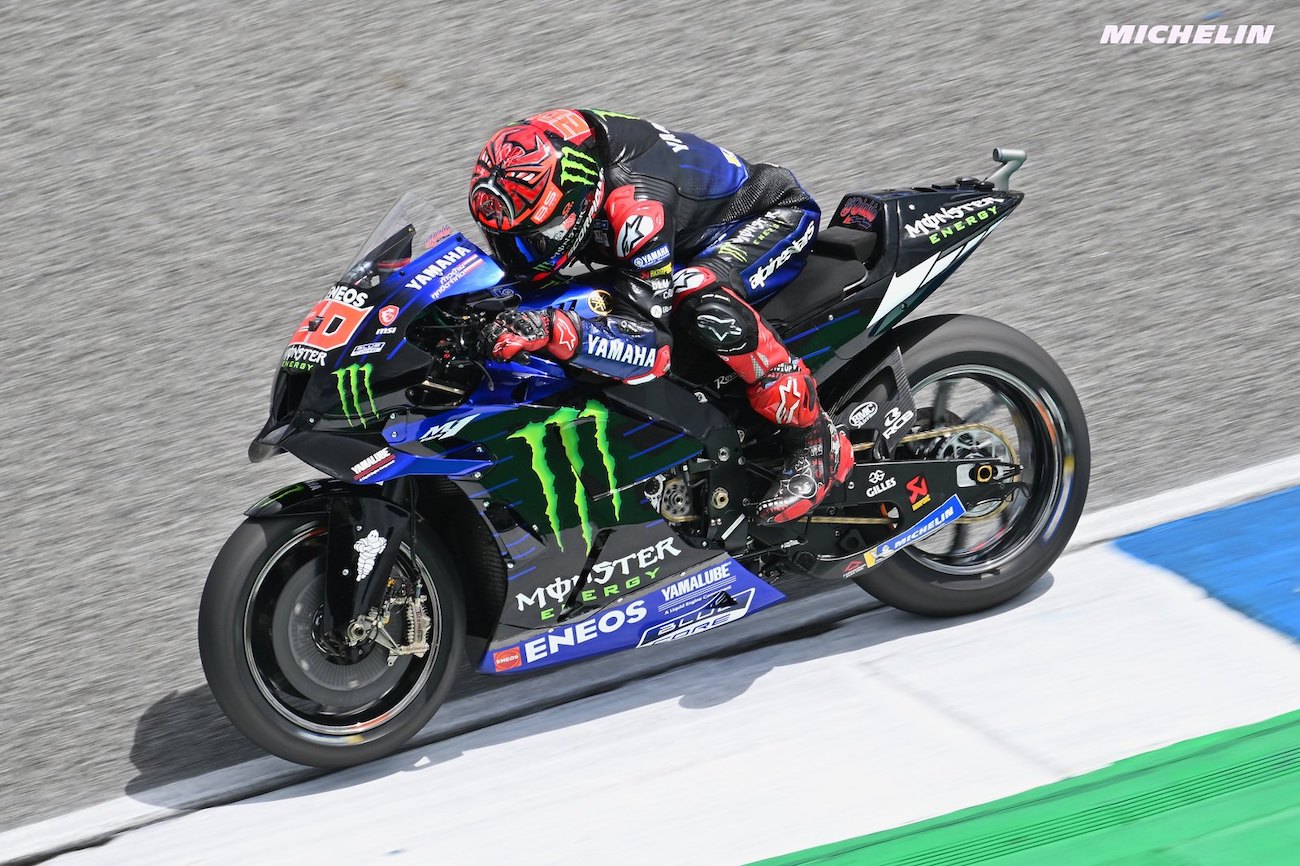 タイGP　予選4位ファビオ・クアルタラロ「タイヤ選択に関しては迷っている」MotoGP2022