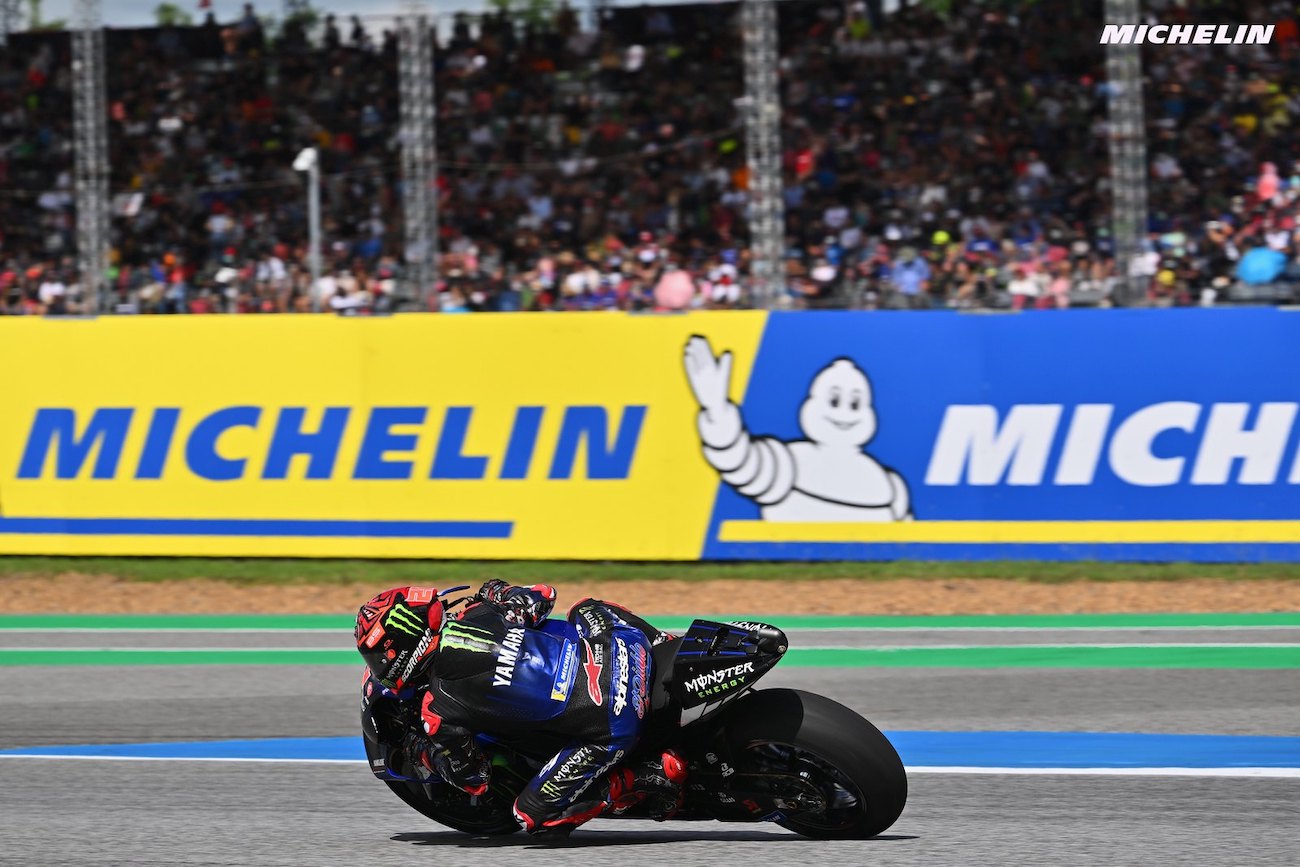 タイGP　予選4位ファビオ・クアルタラロ「タイヤ選択に関しては迷っている」MotoGP2022
