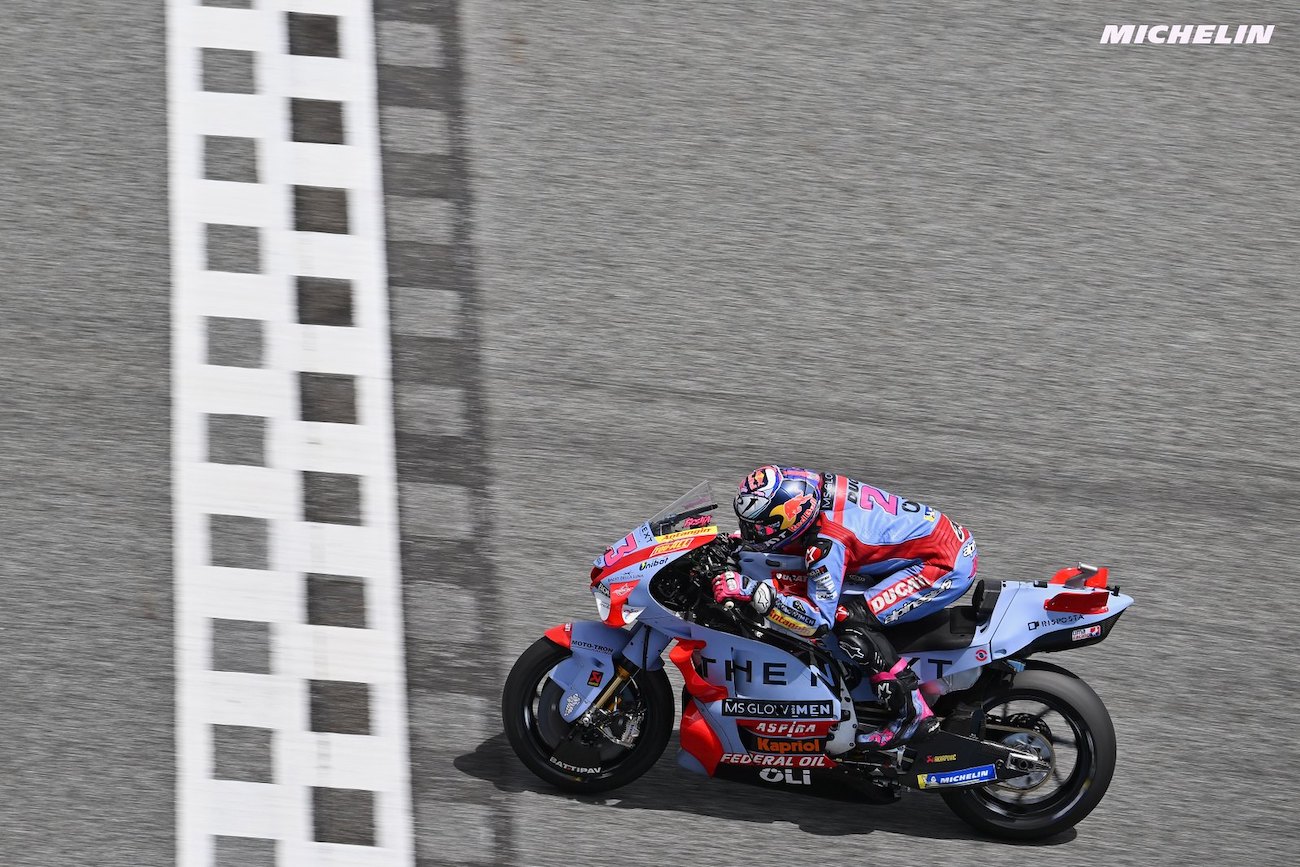 タイGP　予選6位エネア・バスティアニーニ「タイヤ空気圧に関して心配」MotoGP2022