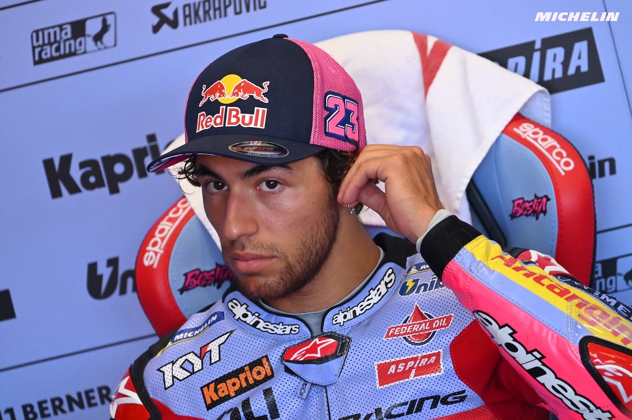 タイGP　予選6位エネア・バスティアニーニ「タイヤ空気圧に関して心配」MotoGP2022