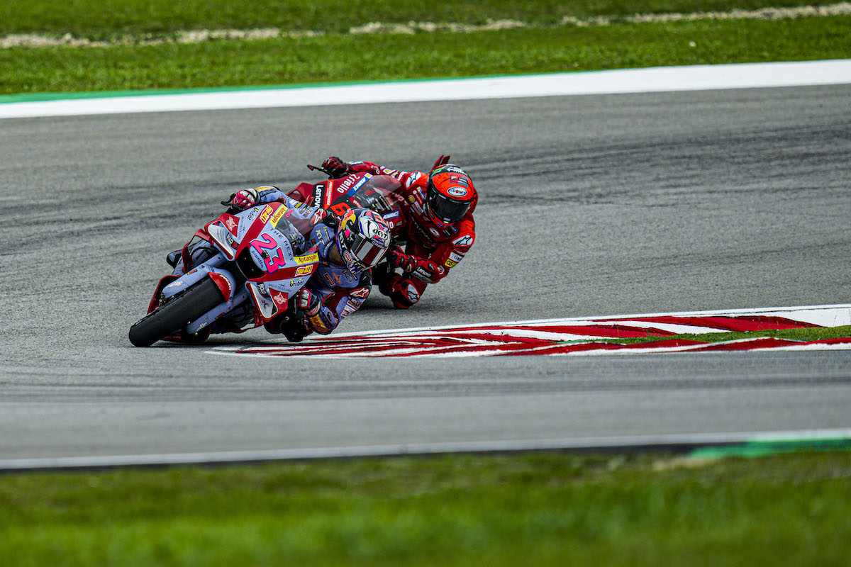 マレーシアGP2位　エネア・バスティアニーニ「今日は優勝を狙っていた」MotoGP2022