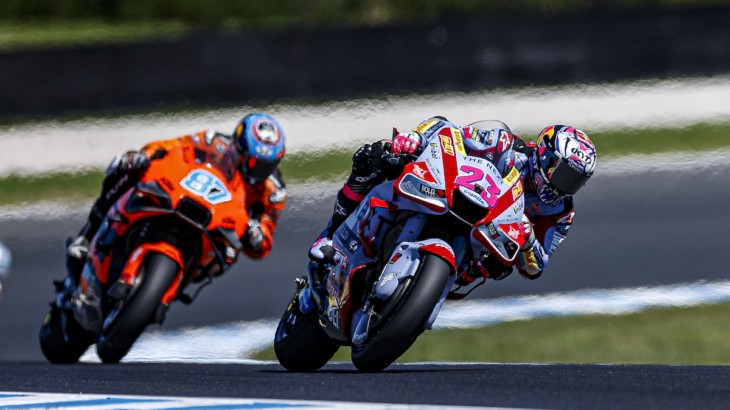 オーストラリアGP　5位エネア・バスティアニーニ「エアバッグが2周目に誤作動作動した」MotoGP2022