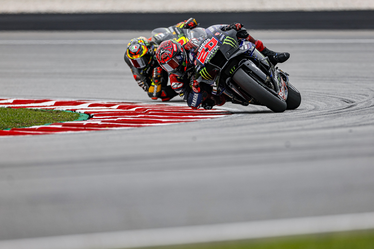 マレーシアGP3位　ファビオ・クアルタラロ「ペッコに追いつくのに精一杯だった」MotoGP2022