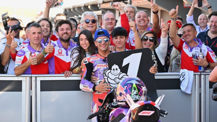 バレンシアGP　予選1位ホルヘ・マルティン「優勝、表彰台を目指していく」MotoGP2022