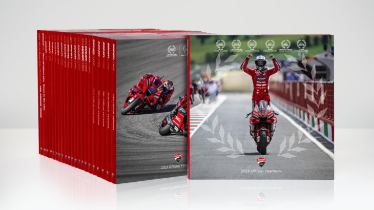 Ducati Corse 2022オフィシャルイヤーブックが登場