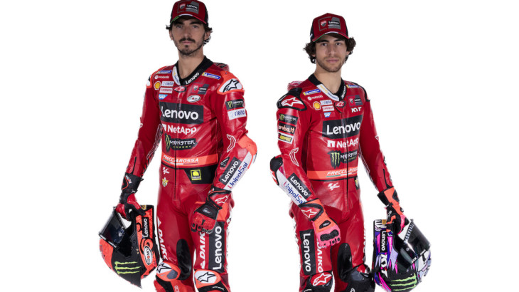 2023年Ducatiレノボチーム　ライダーズギャラリー