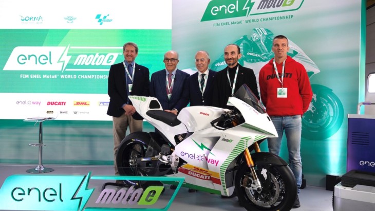 Ducati　2023年MotoE世界選手権のプレゼンテーションをヴァレルンガ・サーキットで開催