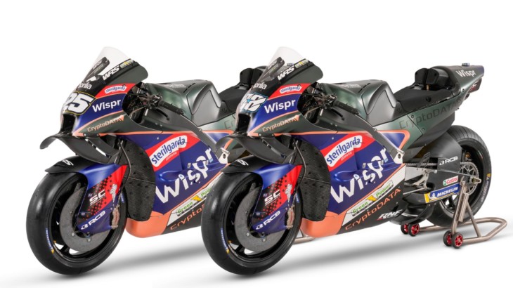 CryptoDATA RNF MotoGP Team　2023年のカラーリングとチーム体制を発表