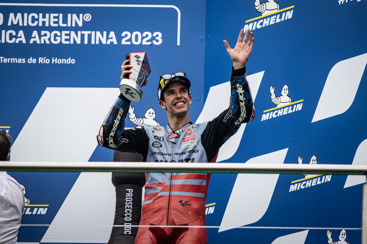 アルゼンチンGP　3位アレックス・マルケス「2020年以来の表彰台は嬉しい」MotoGP2023