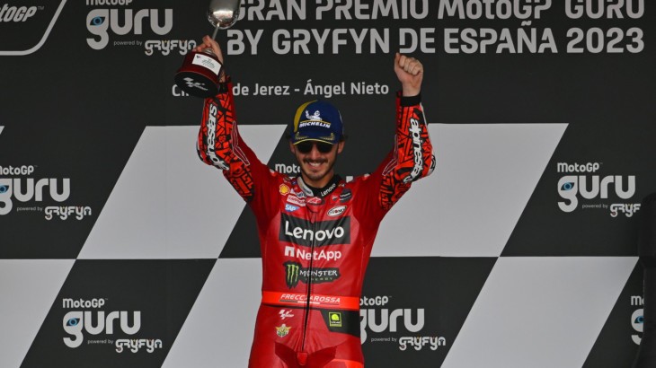 スペインGP　優勝フランチェスコ・バニャイア「チームとして成長出来たレースだった」