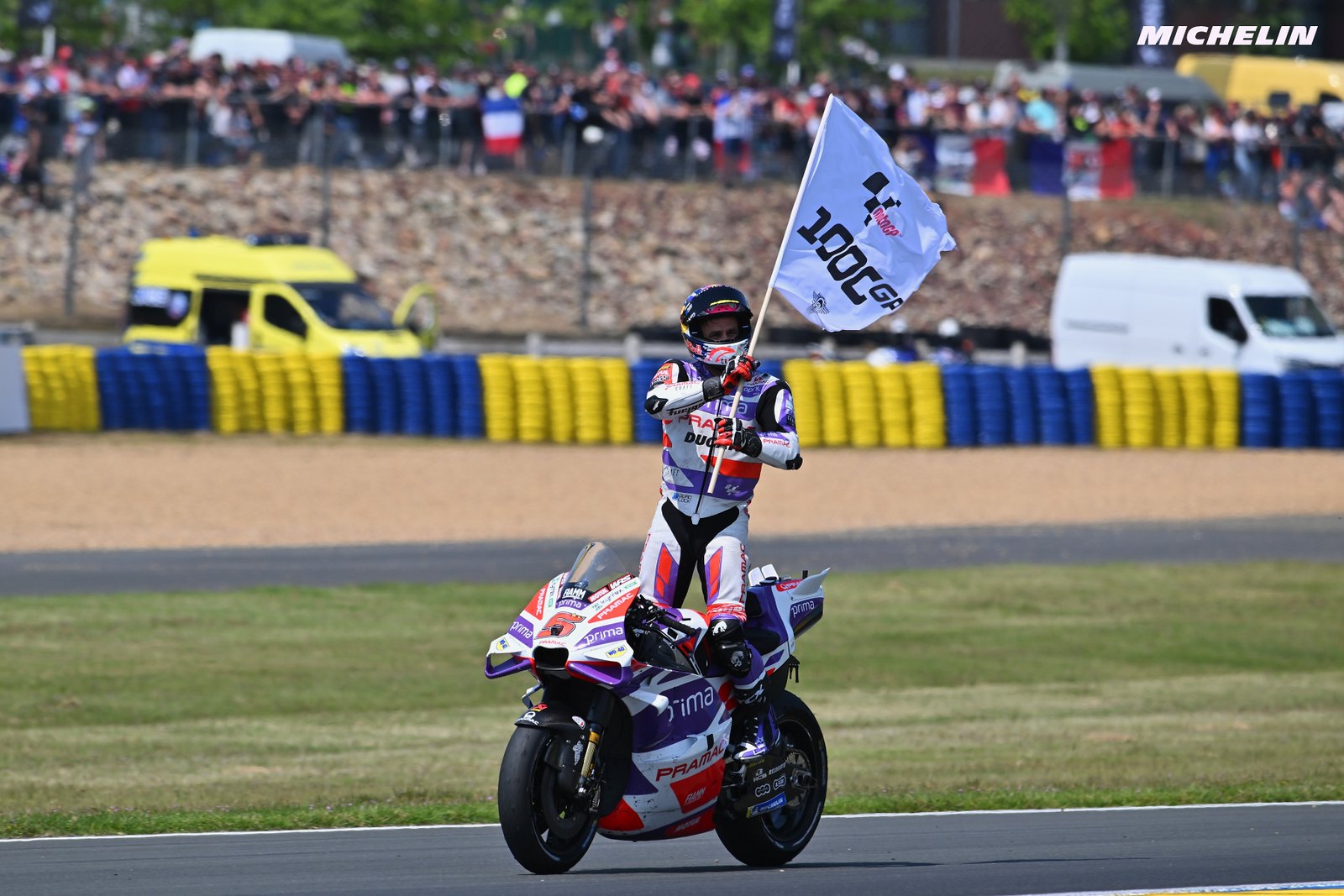 フランスGP　3位ヨハン・ザルコ「地元フランスでの表彰台獲得は最高」MotoGP2023