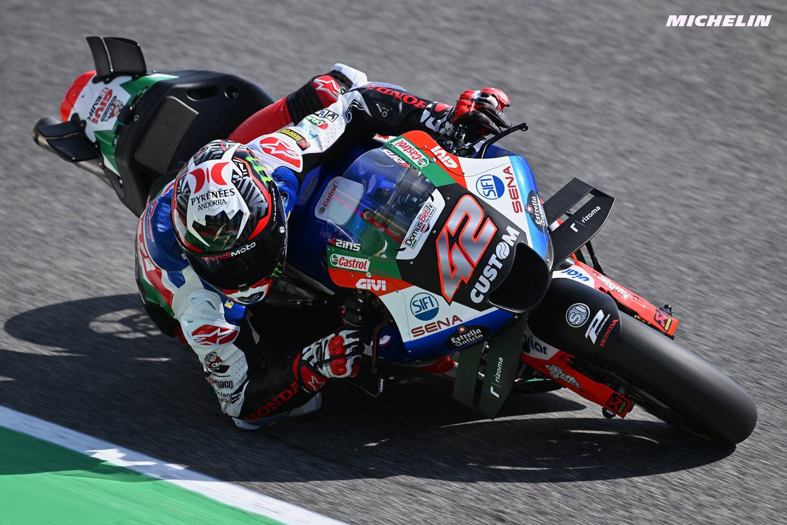 イタリアGP　アレックス・リンス　スプリントレースの転倒で右足を骨折　MotoGP2023