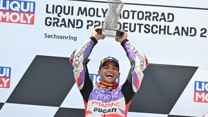ドイツGP　優勝ホルヘ・マルティン「ペッコに勝ったことが最も重要」MotoGP2023