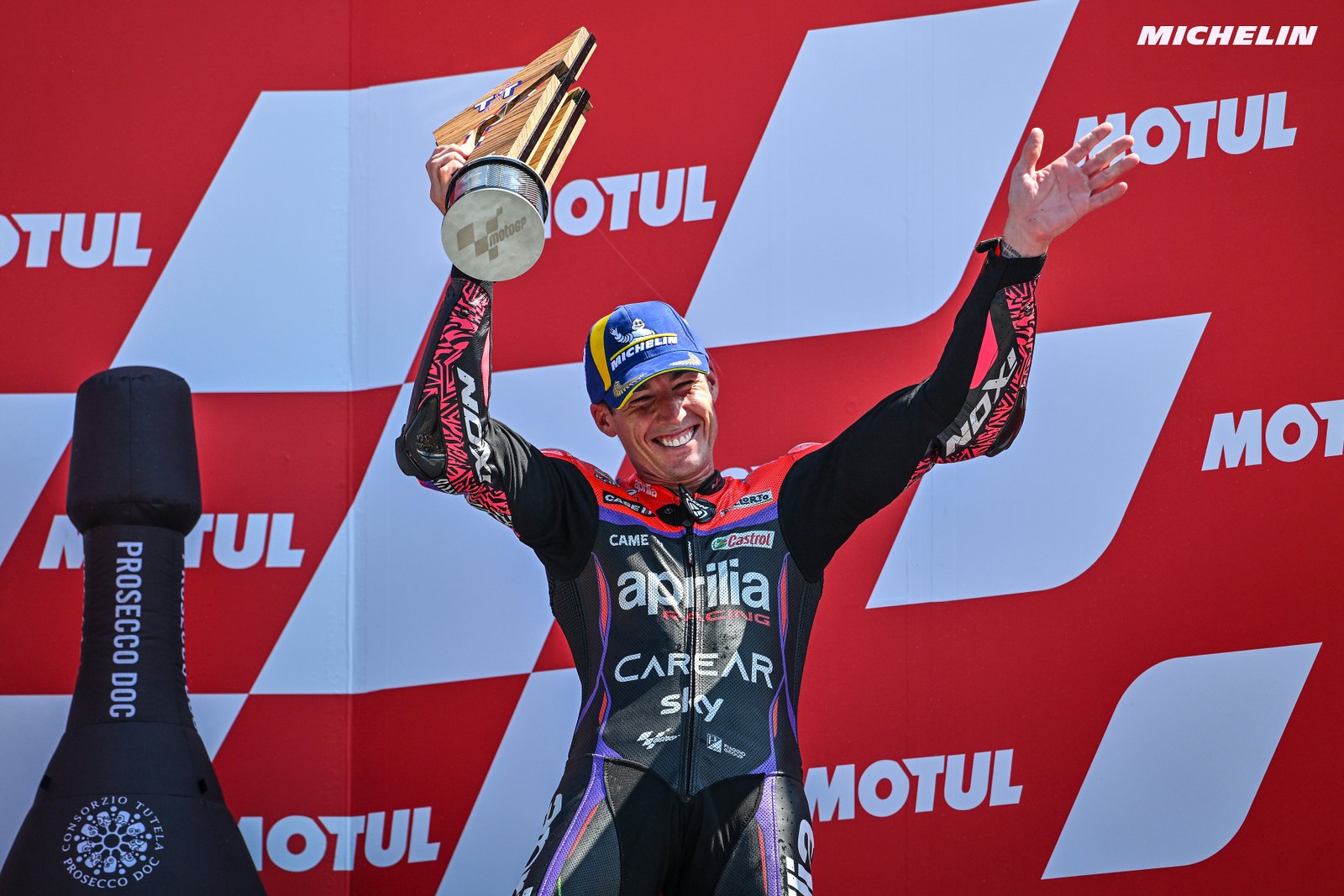 オランダGP　3位アレイシ・エスパルガロ「ウイングがなくなったことで高速ターンで苦戦した」MotoGP2023