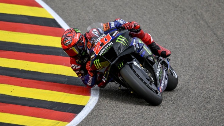 ドイツGP　初日総合6位ファビオ・クアルタラロ「予選位置が良ければ良いレースが出来る」MotoGP2023