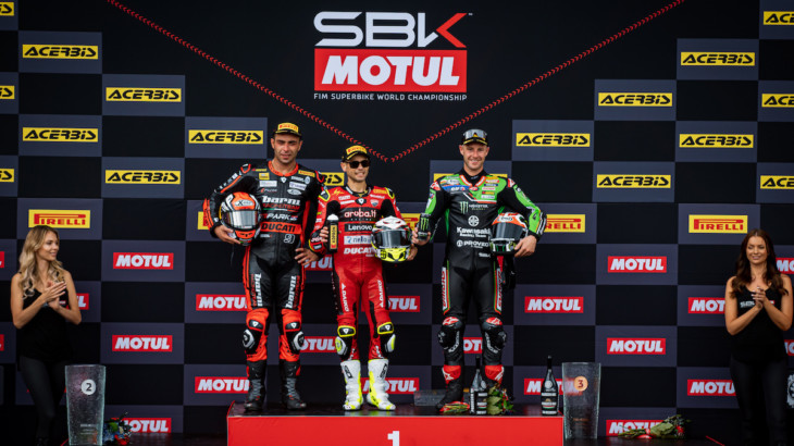 FIM スーパーバイク世界選手権(SBK)モスト戦　レース2でアルヴァロ・バウティスタが優勝