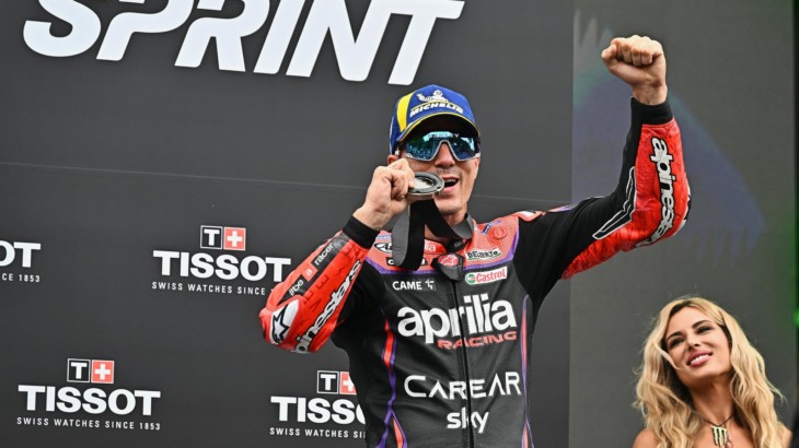 カタルーニャGP　スプリントレース3位マーべリック・ビニャーレス「アプリリアに感謝している」