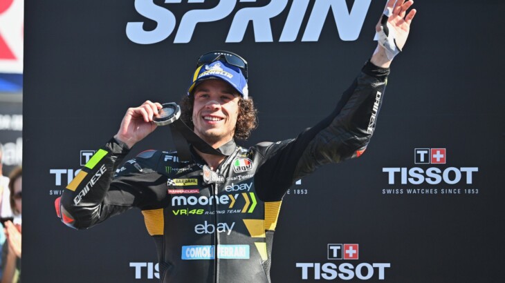 サンマリノGP　スプリントレース2位　マルコ・ベッツェッキ「7周、8周で痛みが出てしまった」