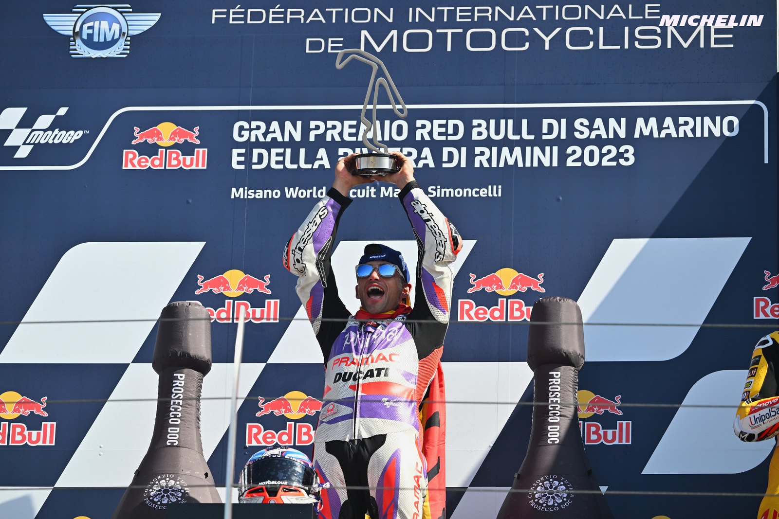 サンマリノGP優勝　ホルヘ・マルティン「今はただ優勝を楽しんでいきたい」