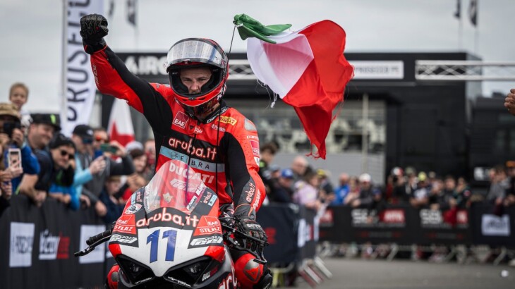Aruba.it racing Ducati　ニコロ・ブレガを2024年にアルヴァロ・バウティスタのチームメイトに起用