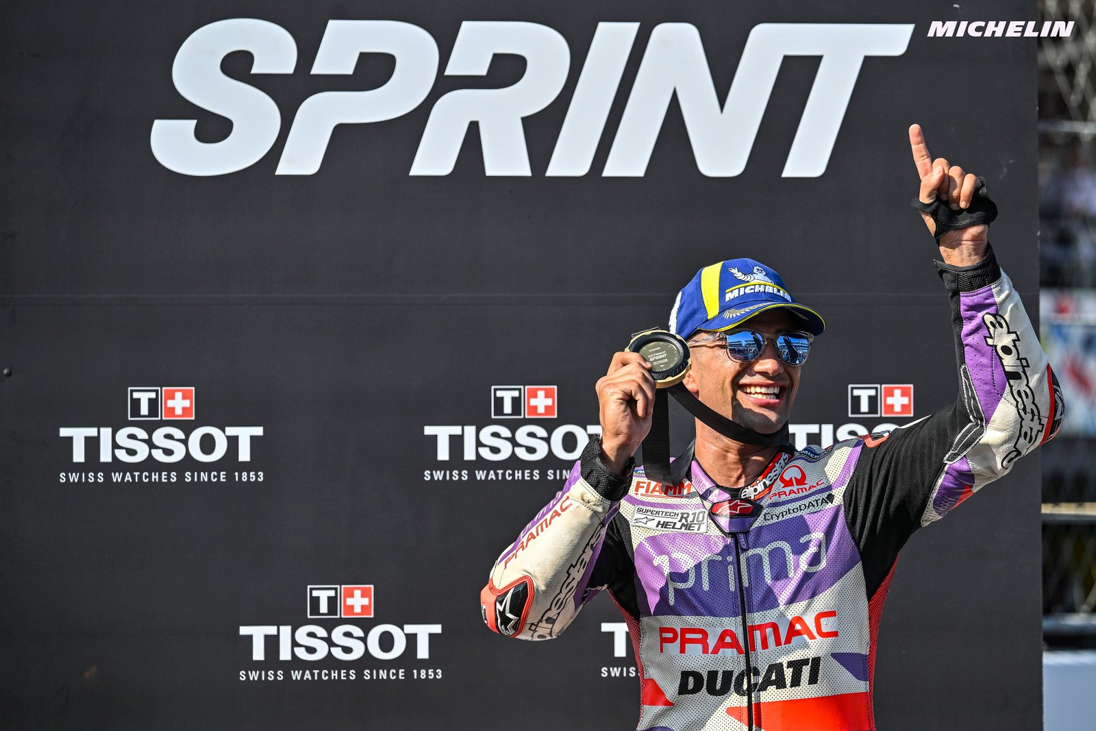 インドネシアGP　スプリントレース優勝ホルヘ・マルティン「チャンピオンシップのプレッシャーはペッコにかかっている」