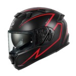 【新世代スタンダードに洗練を纏う】Kabuto KAMUI-5に新グラフィック「SPRIA」登場 KAMUI5_SPRIA_base_FlatBlackRed