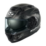 Kabuto フルフェイスヘルメット「KAMUI-5」に新グラフィックモデル「NOTRA」登場 KAMUI5_NOTRA_FratBlack_angle2